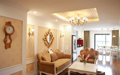 Căn hộ mẫu Hateco Hoàng Mai.