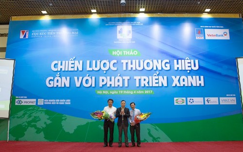 Chương trình do Cục Xúc tiến Thương mại phối hợp với Viện Nghiên cứu Chiến lược Thương hiệu và Cạnh tranh tổ chức.