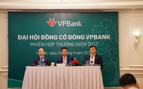 Kế hoạch năm 2017, ngân hàng đặt chỉ tiêu lợi nhuận trước thuế 6.800 tỷ đồng, tỷ lệ nợ xấu dưới 3%.