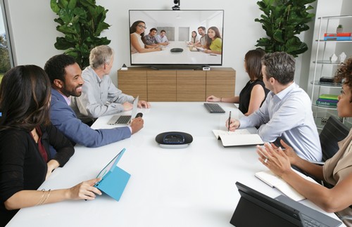 Logitech Group - bộ thiết bị hội họp dành cho doanh nghiệp.