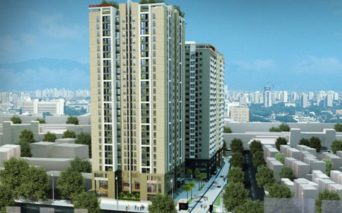 Phối cảnh dự án Star Tower 283 Khương Trung.