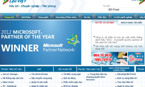 Công ty Việt Nam đầu tiên giành giải đối tác năm của Microsoft