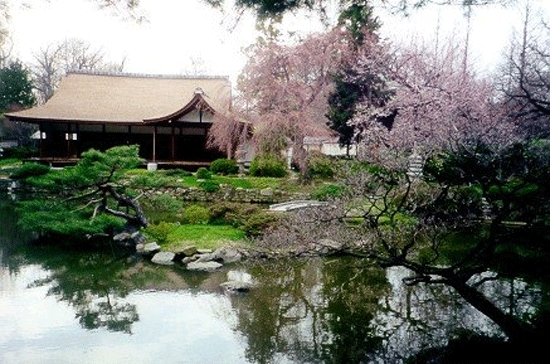 Một ngôi nhà kiểu Nhật.