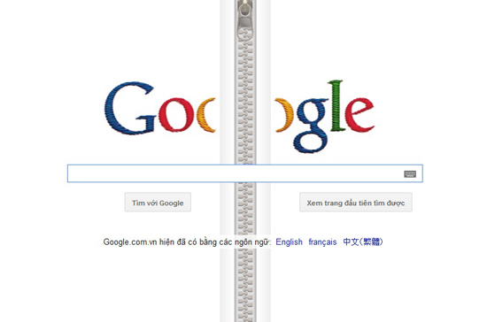 Giao diện của trang Google sáng 24/4 - Ảnh chụp màn hình.