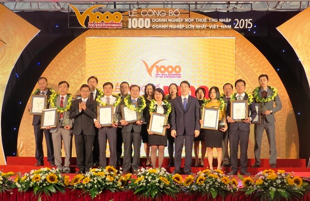 Theo kế hoạch, ngày 25/11, bảng xếp hạng 1.000 doanh nghiệp đóng thuế lớn nhất Việt Nam năm 2016 chính thức công bố, song chương trình đã bị thông báo tạm hoãn. Nếu tiếp tục diễn ra, đây sẽ là năm thứ 7 liên tiếp bảng xếp hạng V1000 được xây dựng và công bố.<br>