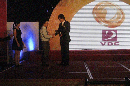 Trao giải thưởng Sao Khuê dich vụ thanh toán iCoin của VDC.