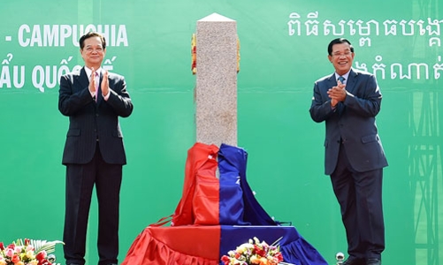 Việt Nam - Campuchia sắp hoàn tất cắm mốc, phân giới