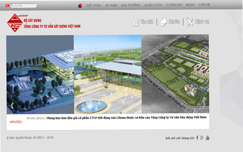 Tổng công ty Tư vấn xây dựng Việt Nam - Công ty Cổ phần có vốn điều lệ 357,74448 tỷ đồng. 