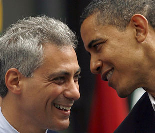 Vị trí Chánh văn phòng Nhà Trắng sẽ được đảm nhiệm bởi ông Rahm Emanuel, một nghị sỹ có quan điểm cứng rắn, đến từ Chicago - Ảnh: Reuters.
