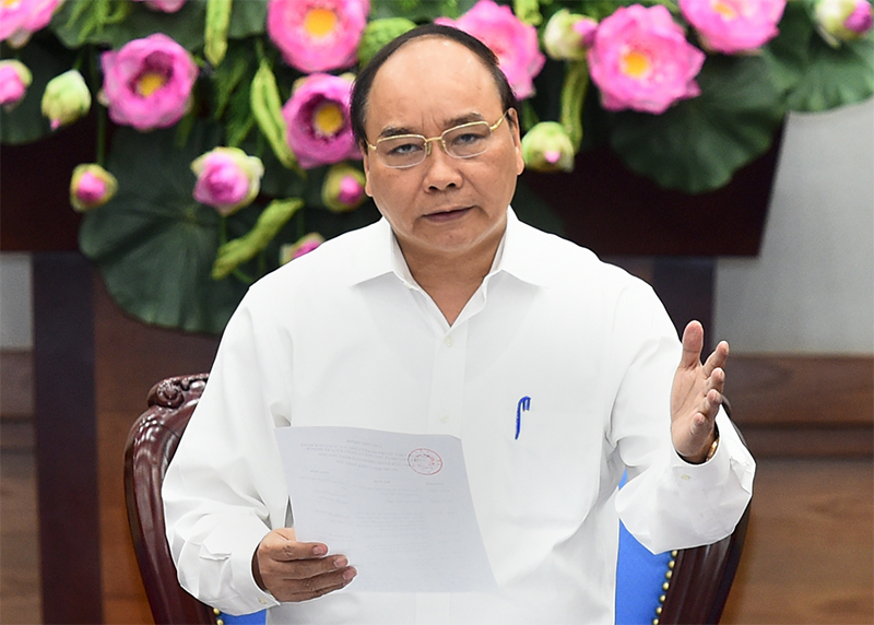 Thủ tướng Nguyễn Xuân Phúc.<br>