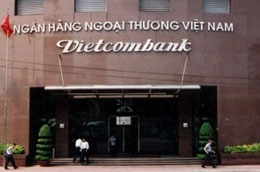 Trụ sở Vietcombank tại Hà Nội.