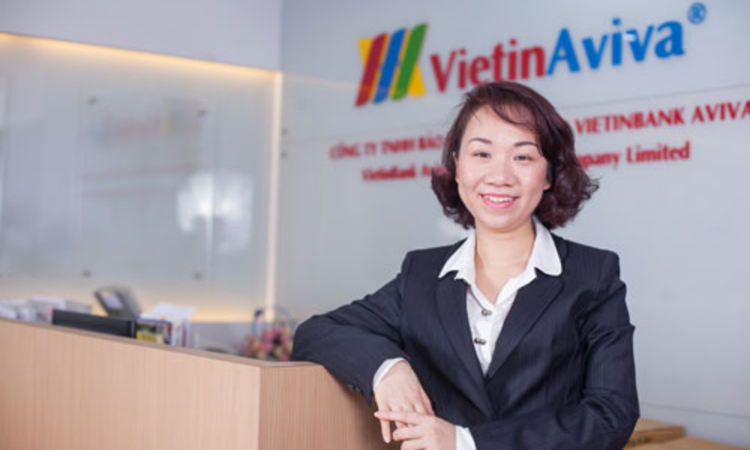Bà Nguyễn Ngọc Trang, Tổng giám đốc Công ty Bảo hiểm Nhân thọ VietinBank Aviva.