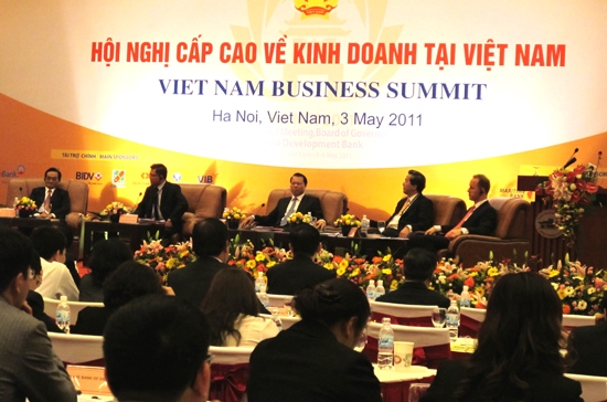 Phiên thảo luận sáng 3/5 trong loạt sự kiện "Ngày Việt Nam" - Ảnh: Anh Quân.