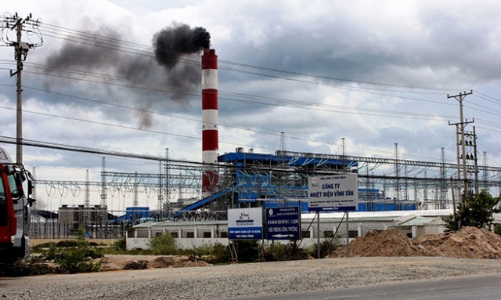 Cháy ở nhiệt điện Vĩnh Tân