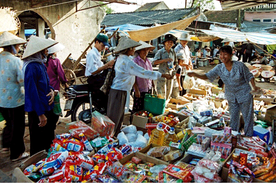 Chỉ số giá tiêu dùng liên tục tăng gây ra nhiều quan ngại về chất lượng tăng trưởng - Ảnh: Việt Tuấn.