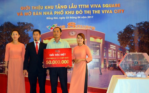 LDG Group tiếp tục triển khai ra thị trường khu tầng lầu của trung tâm thương mại Viva Square.