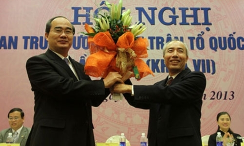 Phó thủ tướng Nguyễn Thiện Nhân làm Chủ tịch Mặt trận Tổ quốc