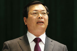 Bộ trưởng Bộ Công Thương Vũ Huy Hoàng.