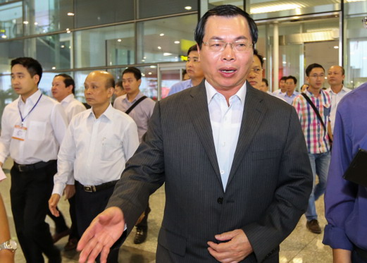 Bộ trưởng Bộ Công Thương Vũ Huy Hoàng - Ảnh: Tuổi Trẻ.