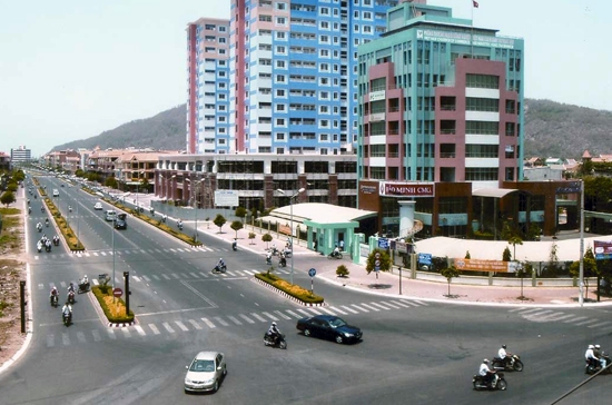 Một góc thành phố Vũng Tàu.