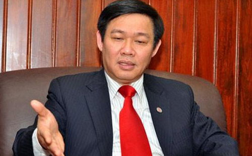 Ông Vương Đình Huệ, Trưởng ban Kinh tế Trung ương.