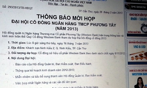 PVFC lên tiếng về thông tin “hợp nhất với Western Bank”