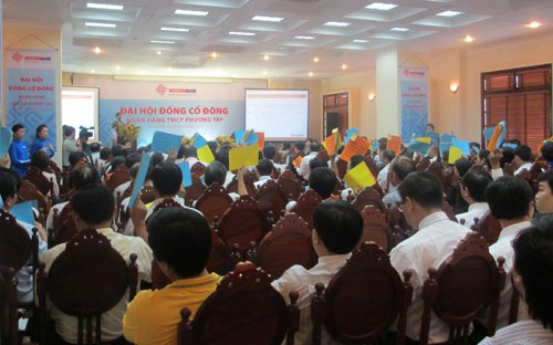 Ngày 16/3 vừa qua, Western Bank đã có phiên đại hội đồng cổ đông thông qua nguyên tắc kế hoạch hợp nhất với PVFC.<br>