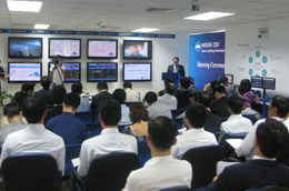 Woori CBV giới thiệu dịch vụ tới nhà đầu tư.