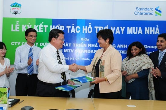 Quang cảnh lễ ký giữa hai bên vào cuối tuần qua.