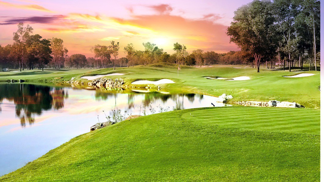 Sân Kings Course tại BRG Kings Island Golf Resort.