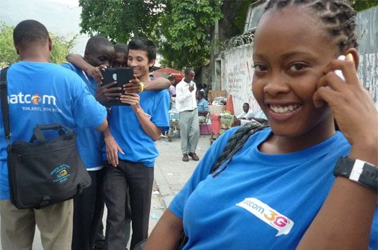 Liên doanh viễn thông Natcom đã bắt đầu thử nghiệm cung cấp dịch vụ tại Haiti.