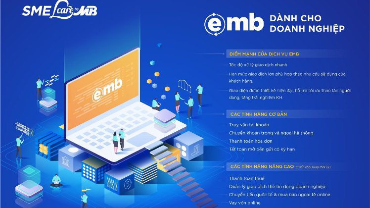 MB App Business & eMB new có nhiều tính năng ưu việt.
