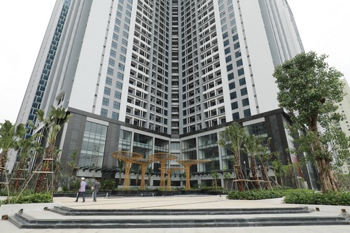 Goldmark City có tổng diện tích 12ha, được thi công bởi hai nhà thầu uy tín là Conteccon và Delta.