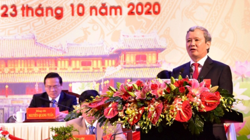 Ông Lê Trường Lưu tái cử Bí thư Tỉnh ủy Thừa Thiên Huế.