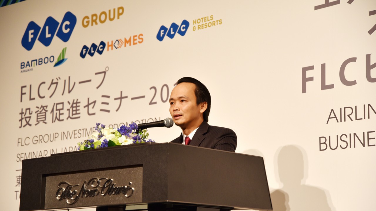 Ông Trịnh Văn Quyết, Chủ tịch Tập đoàn FLC.