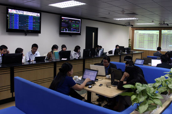 Cả bên mua lẫn bên bán chưa thực sự thể hiện quan điểm của mình trong phiên hôm nay.