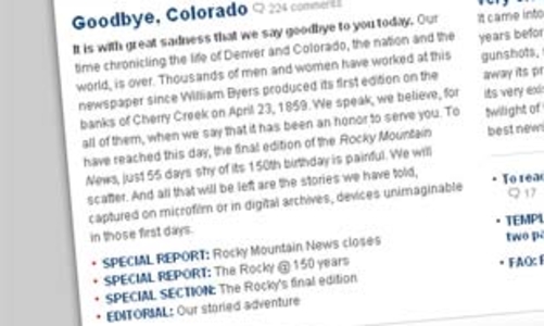 Tờ báo 150 năm tuổi của Mỹ đóng cửa