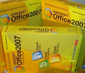 KingSoft Office 2007 có tổng dung lượng khoảng 90MB - Ảnh: Tuấn Hùng.
