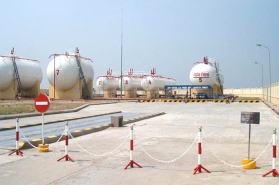 Công trình kho xăng dầu LPG Gò Dầu của PVX.