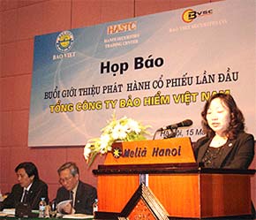 Bảo Việt là một tiền lệ quan trọng đối với kế hoạch cổ phần hóa các tổng công ty lớn trong tương lai - Ảnh: Minh Đức.