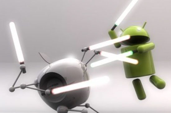 Apple từng bị tố cáo chơi xấu Google.