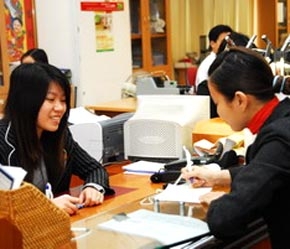 Giao dịch tại Tecombank.