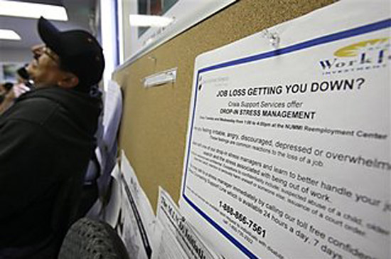Tỷ lệ thất nghiệp ở Mỹ sẽ không giảm mạnh như kỳ vọng - Ảnh: AP.