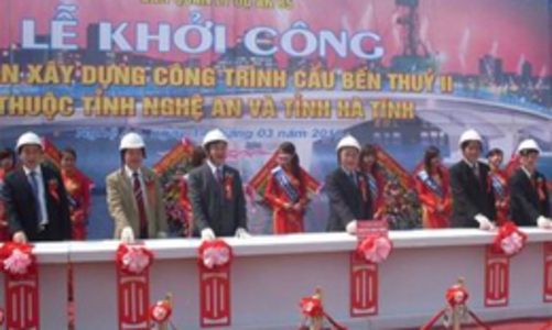 1.260 tỷ đồng xây cầu Bến Thủy II tại Nghệ An