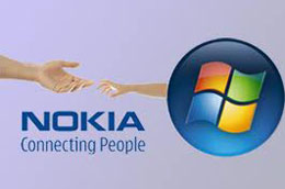 Nokia bắt tay với Microsoft.