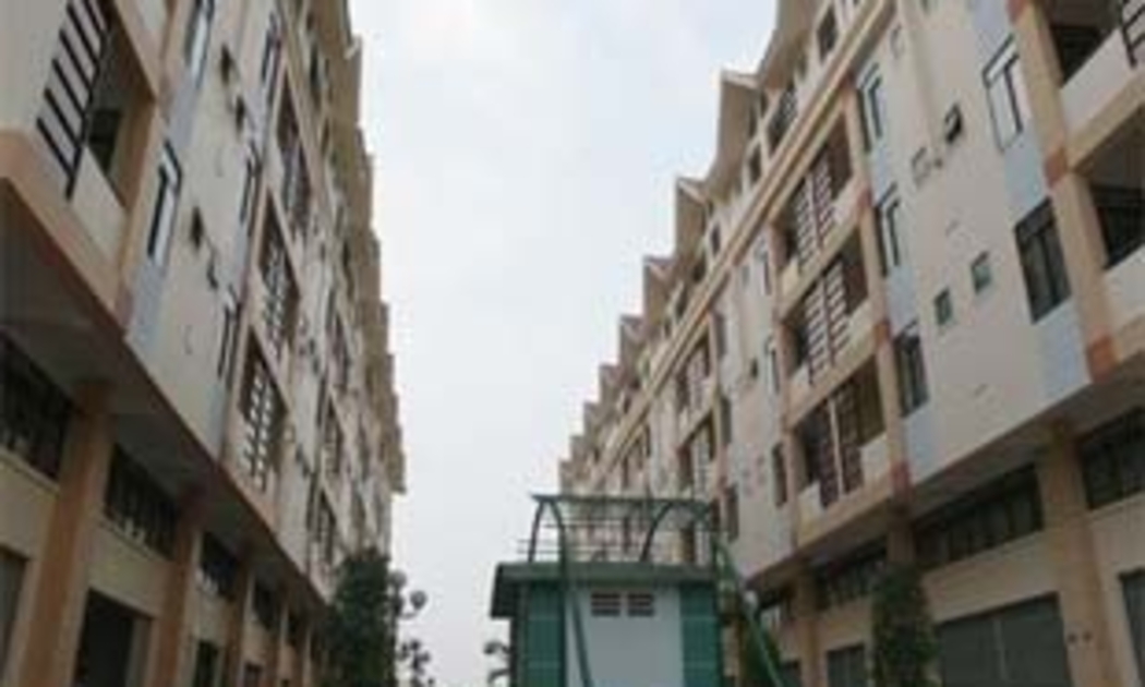 Một dự án căn hộ trung bình do doanh nghiệp tư nhân xây dựng tại quận 7, Tp.HCM - Ảnh: Lê Toàn.