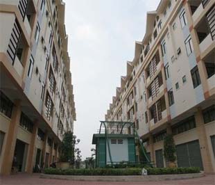  Một dự án căn hộ trung bình do doanh nghiệp tư nhân xây dựng tại quận 7, Tp.HCM - Ảnh: Lê Toàn.