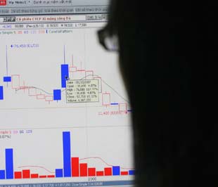 Thị trường đang ở những phiên ảm đạm nhất kể từ đầu năm - Ảnh: Việt Tuấn.