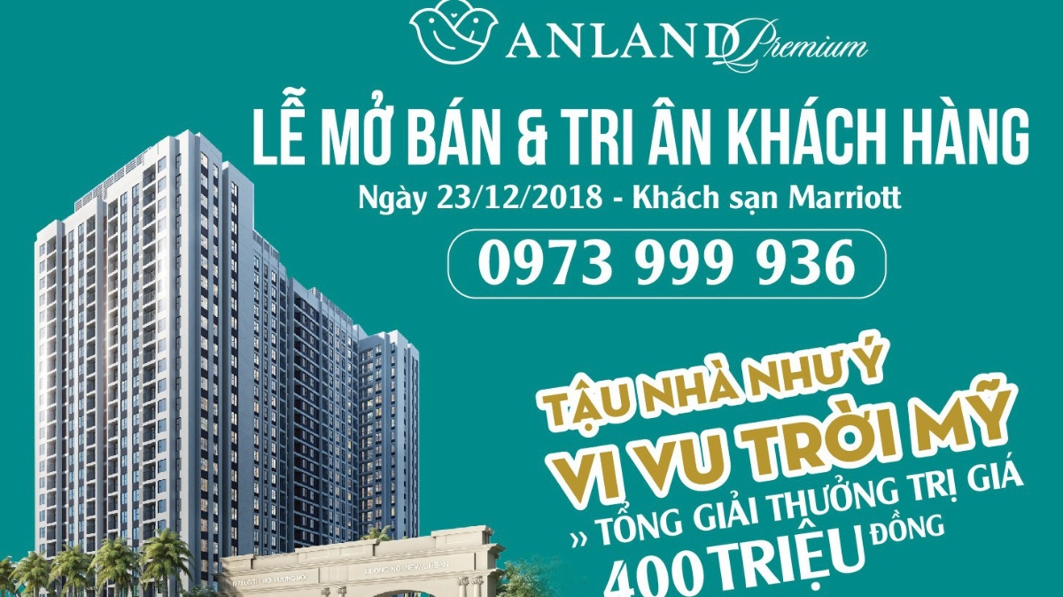 Những phần quà giá trị trong Lễ mở bán và Tri ân khách hàng Dự án Anland Premium.