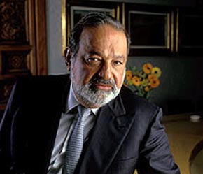 Ông Slim đã vượt qua Warren Buffett để trở thành người giàu thứ hai thế giới trong năm qua.